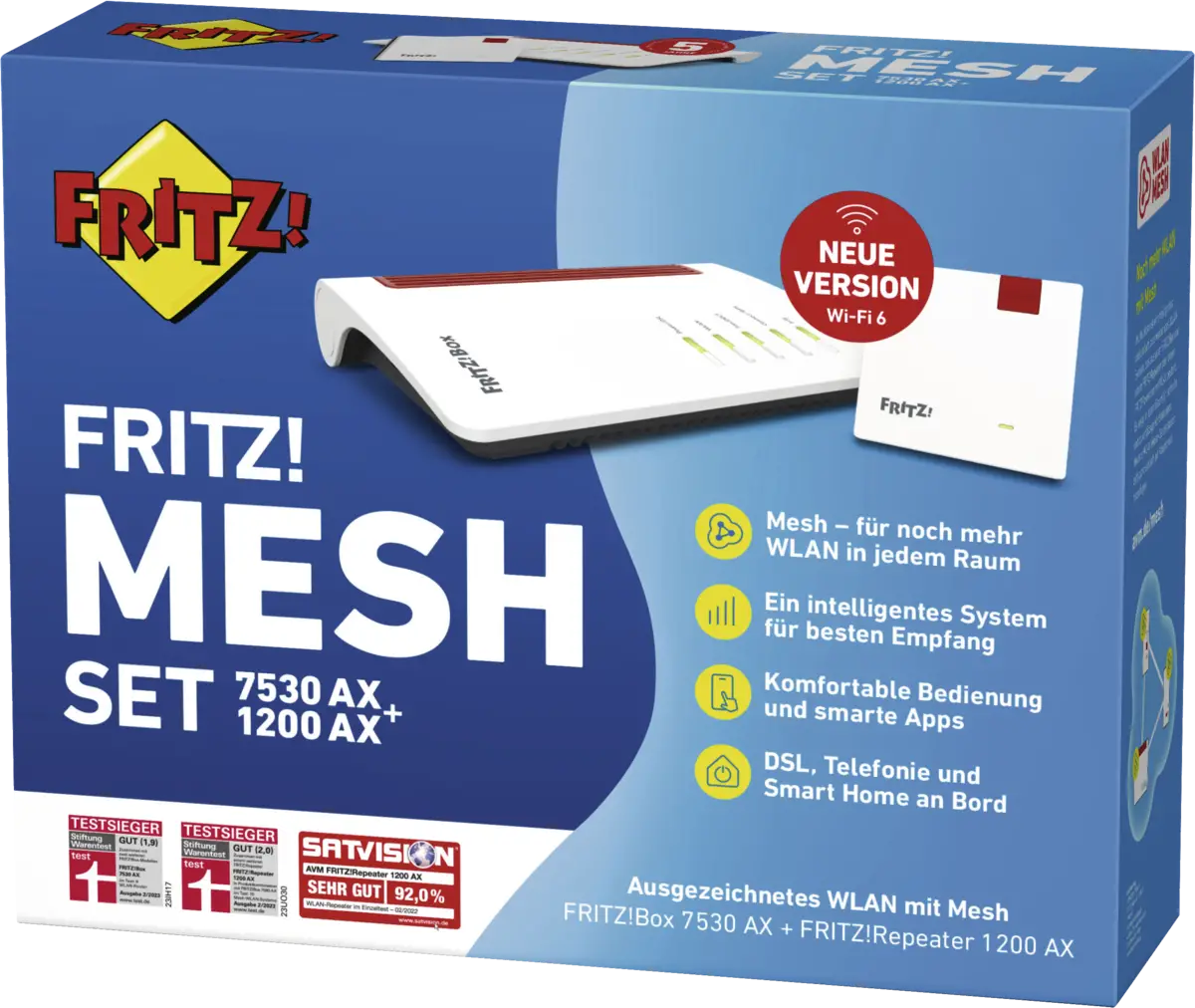 FRITZ! Mesh Set 7530 AX + 1200 AX