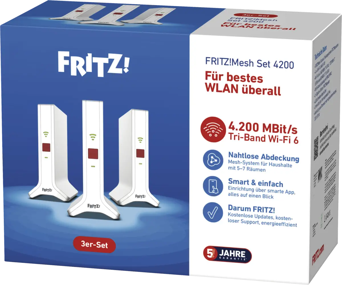 FRITZ!Mesh Set 4200 3-pack