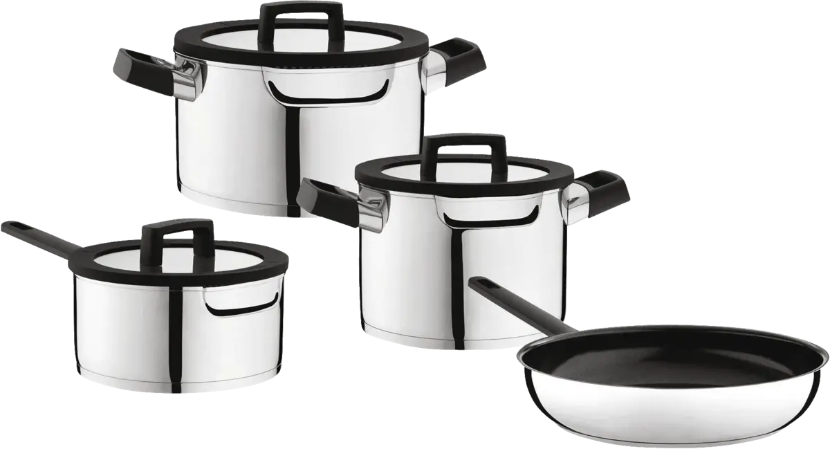 DiNA - 7-delige pannenset Uqonic Downdraft