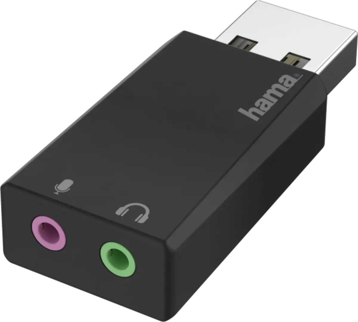 200323 USB-geluidskaart, USB-stekker - 2x 3,5-mm-jack