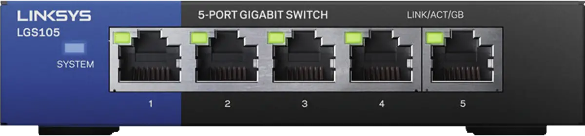 LGS105 5-poorts Desktop Gigabit-switch