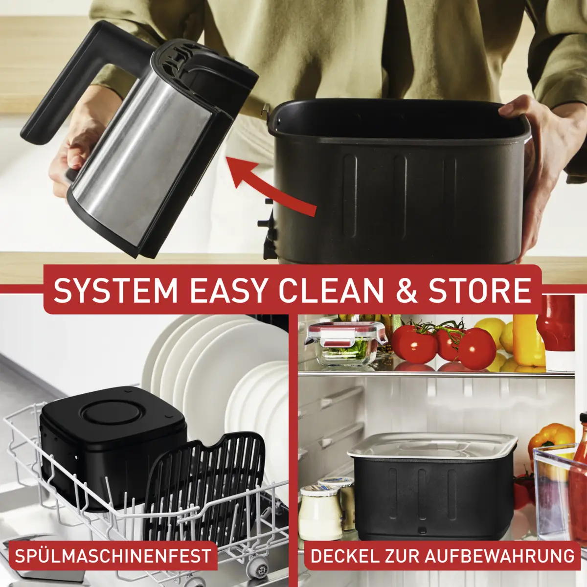 EY572D EASY FRY SMART & SILENCE 5L