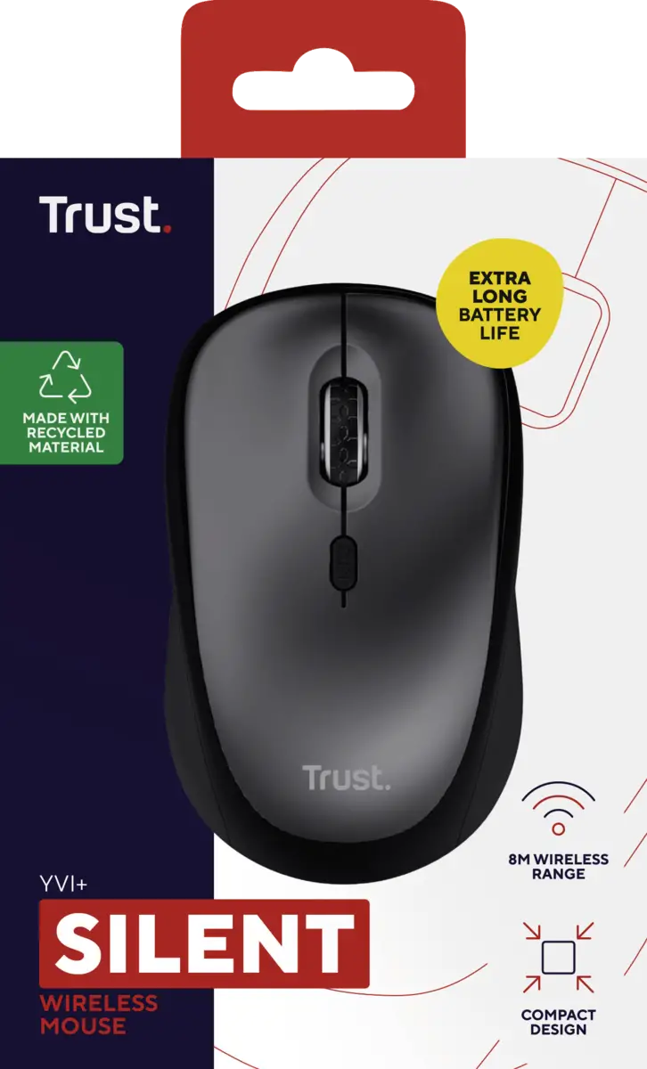 Yvi+ Silent Wireless Mouse Eco