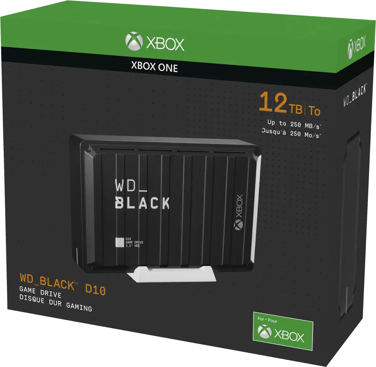 WD Black D10 12TB Game Drive for Xbox One