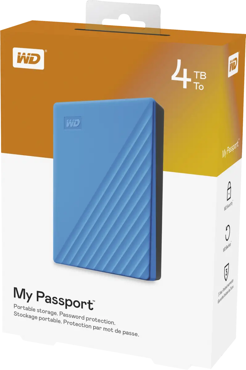 WD My Passport 4TB