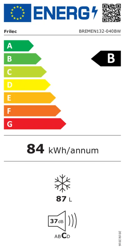 Frilec BREMEN132-040BW energielabel