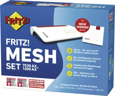 FRITZ! Mesh Set 7530 AX + 1200 AX