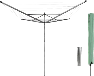 Brabantia Lift-O-Matic 50m + grondanker + hoes