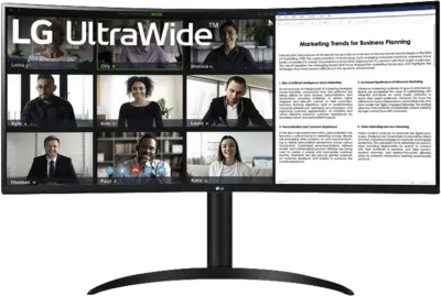 LG 34WR55QK-B computer monitor