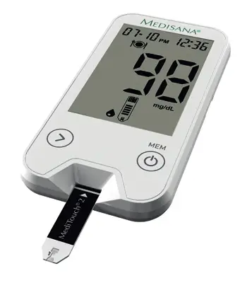 Medisana MediTouch 2(mg/dL Bloedglucosemeter
