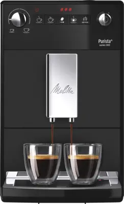 Melitta Purista Frosted-Black F23/0-104