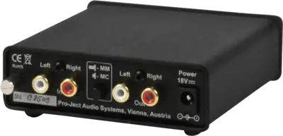 Phono Box DC Voorversterker MM/M