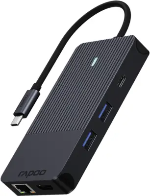 Rapoo 10-in-1 USB-C Multiport Adapter