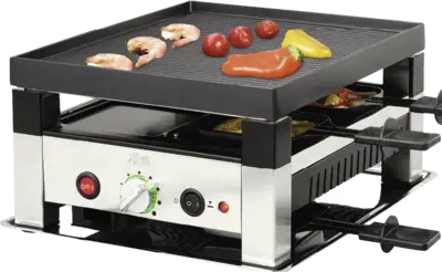 Solis 4 in 1 Raclette & Pizza Grill