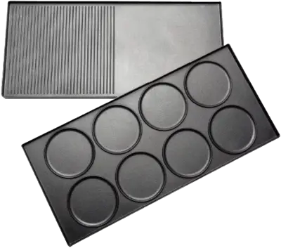 4 in 1 Raclette & Pizza grill for 8