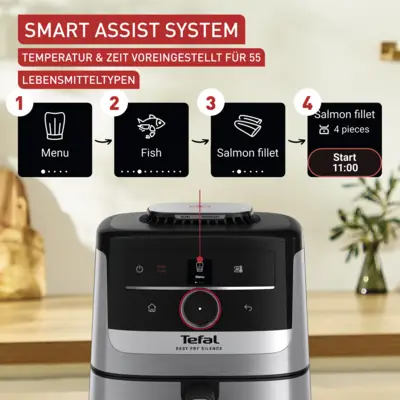EY572D EASY FRY SMART & SILENCE 5L