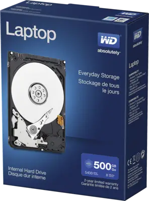 Western Digital WD Blue Laptop 500GB Retail